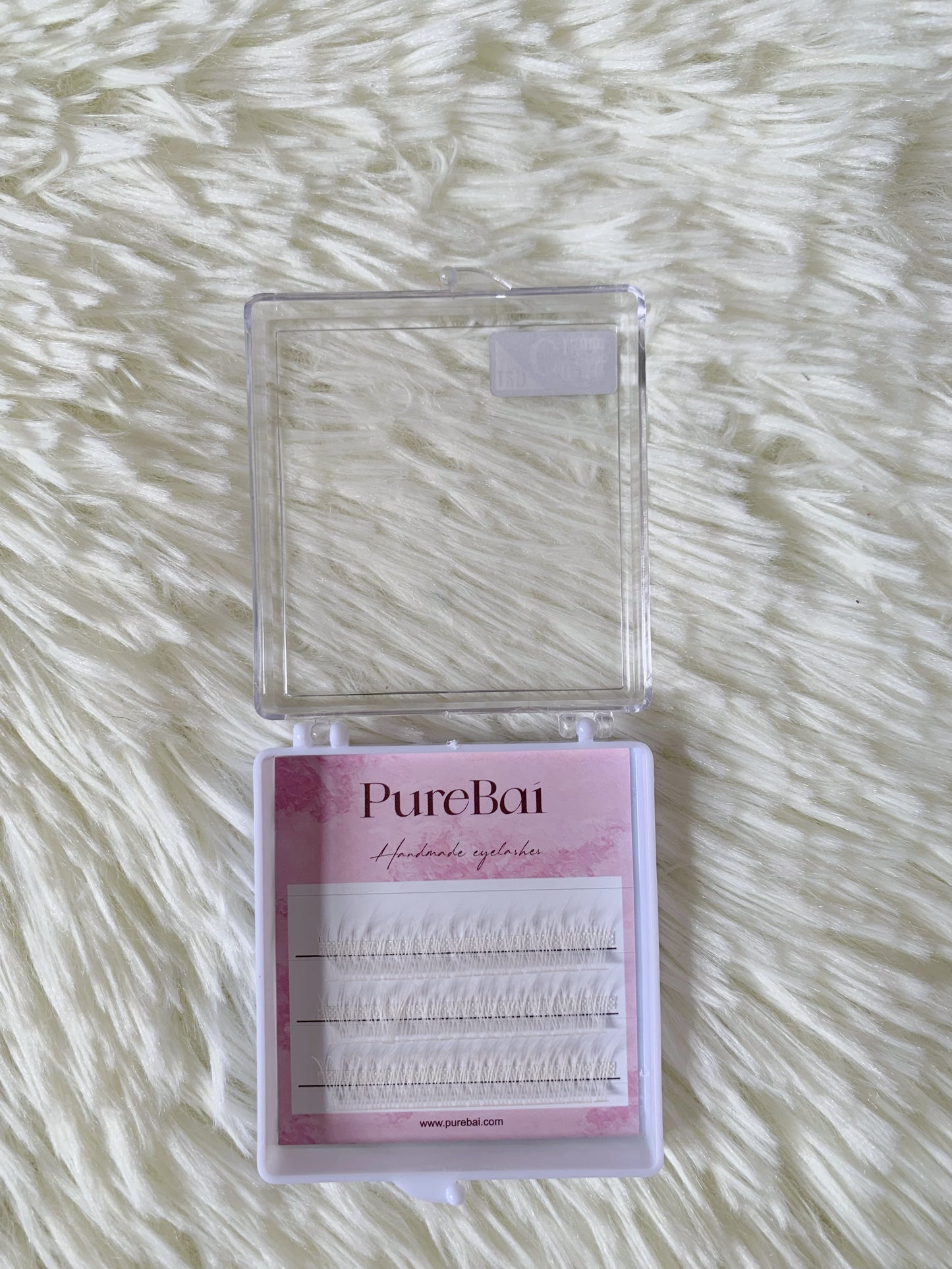 The White Color Lashes COLOUR03