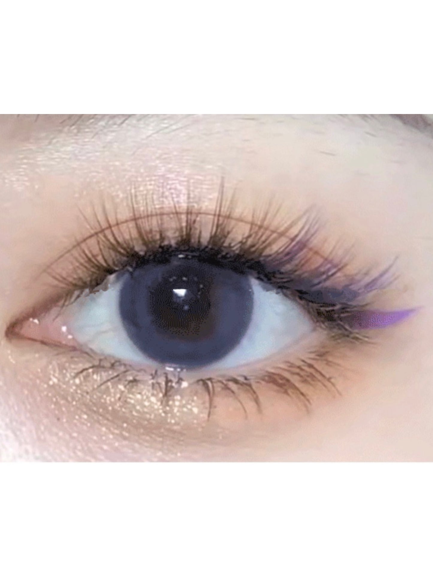 The Purple Color Lashes COLOUR04