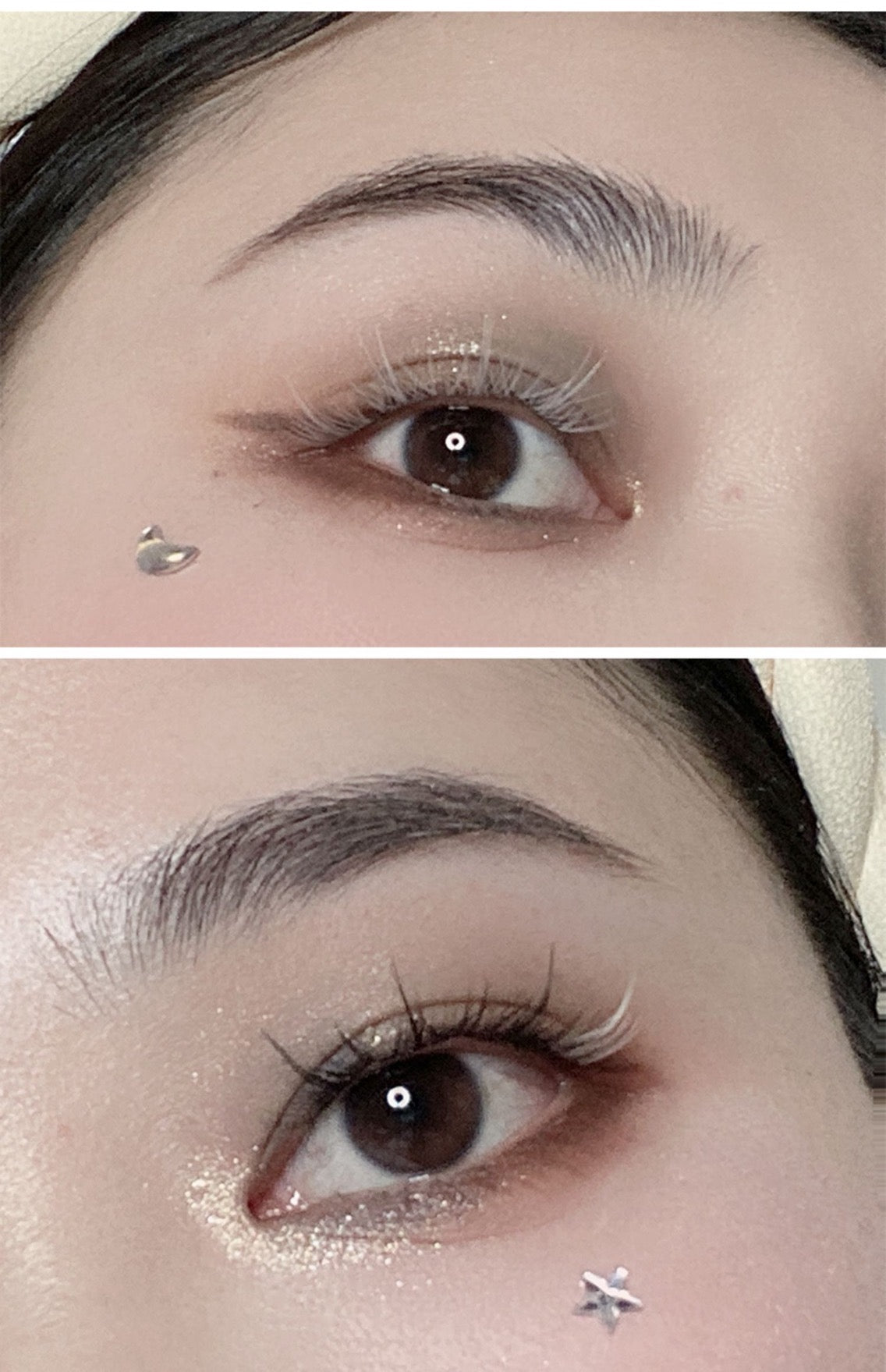The White Color Lashes COLOUR03