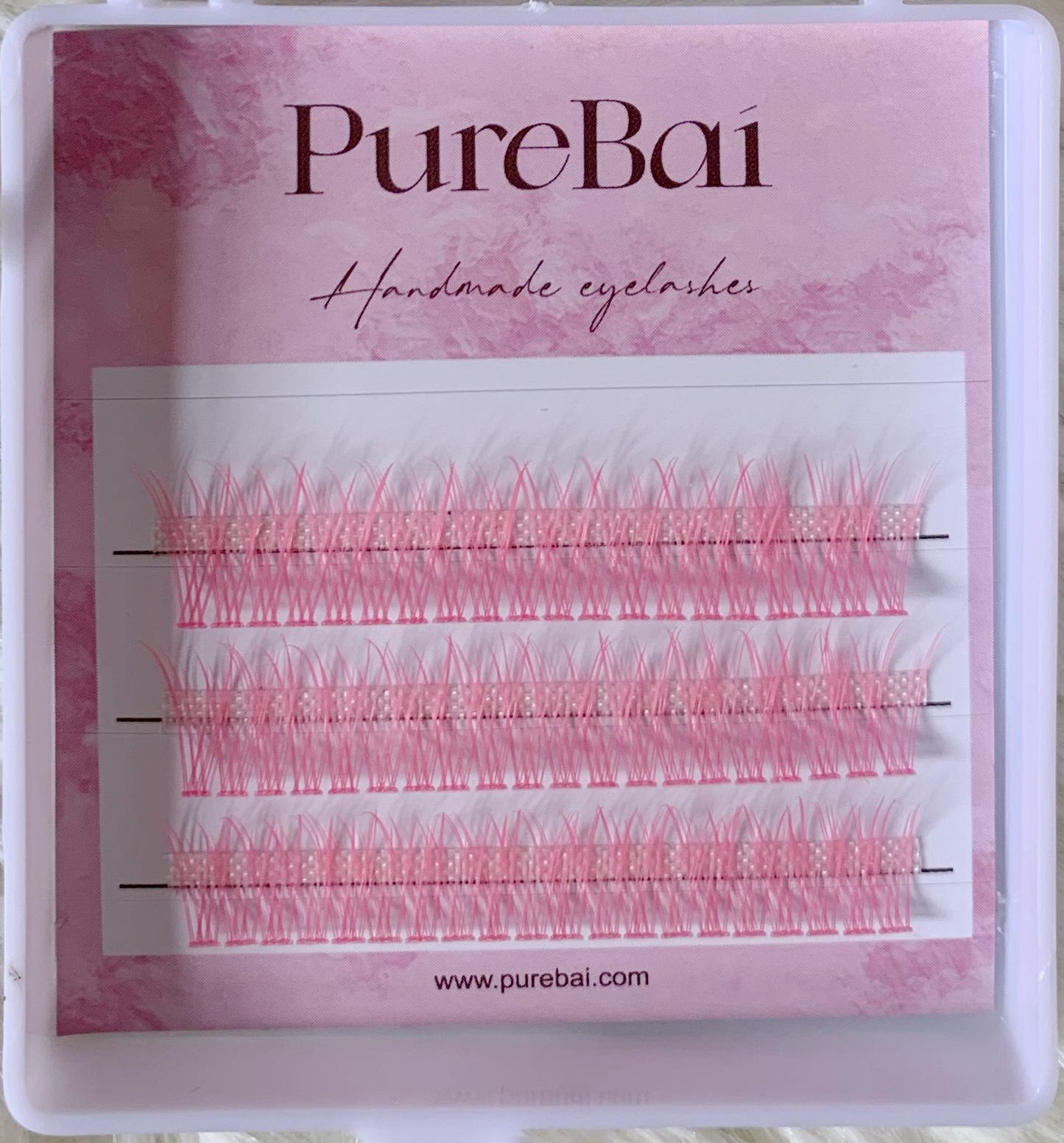 The Pink Color Lashes COLOUR02