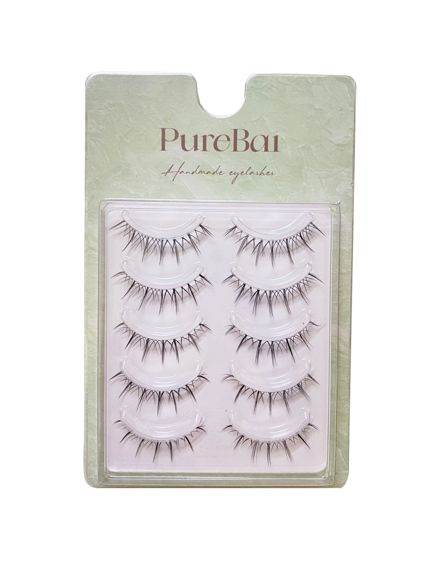 5 Pairs Natural Lashes UP10