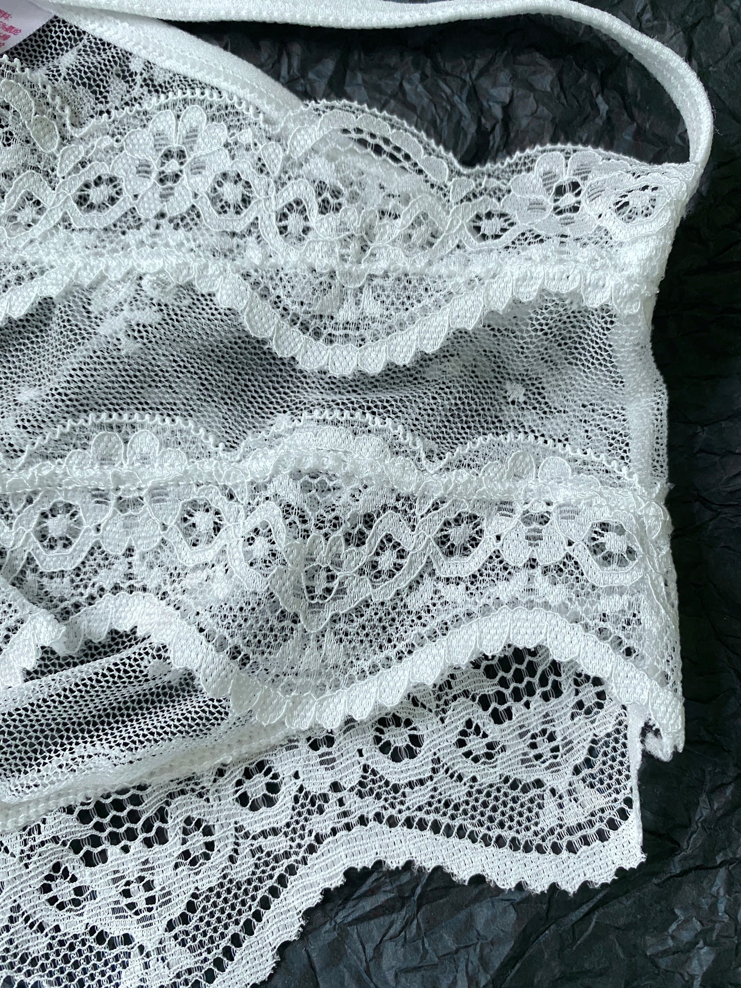 White Ultra-thin Lace Panty