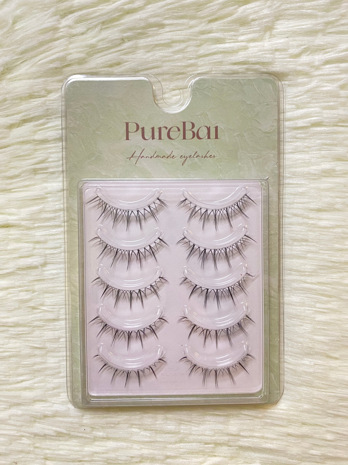 5 Pairs Natural Lashes UP10
