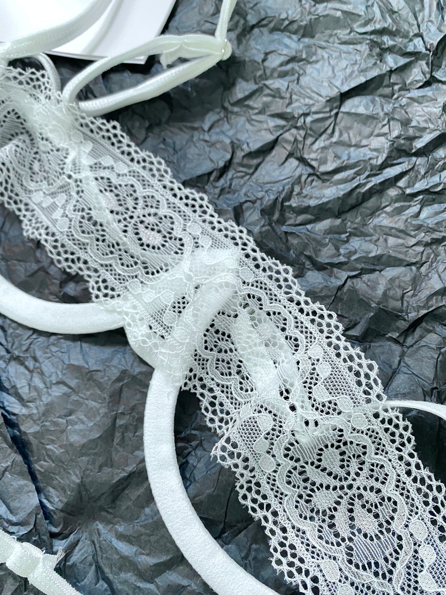 White lace underwear LIN06