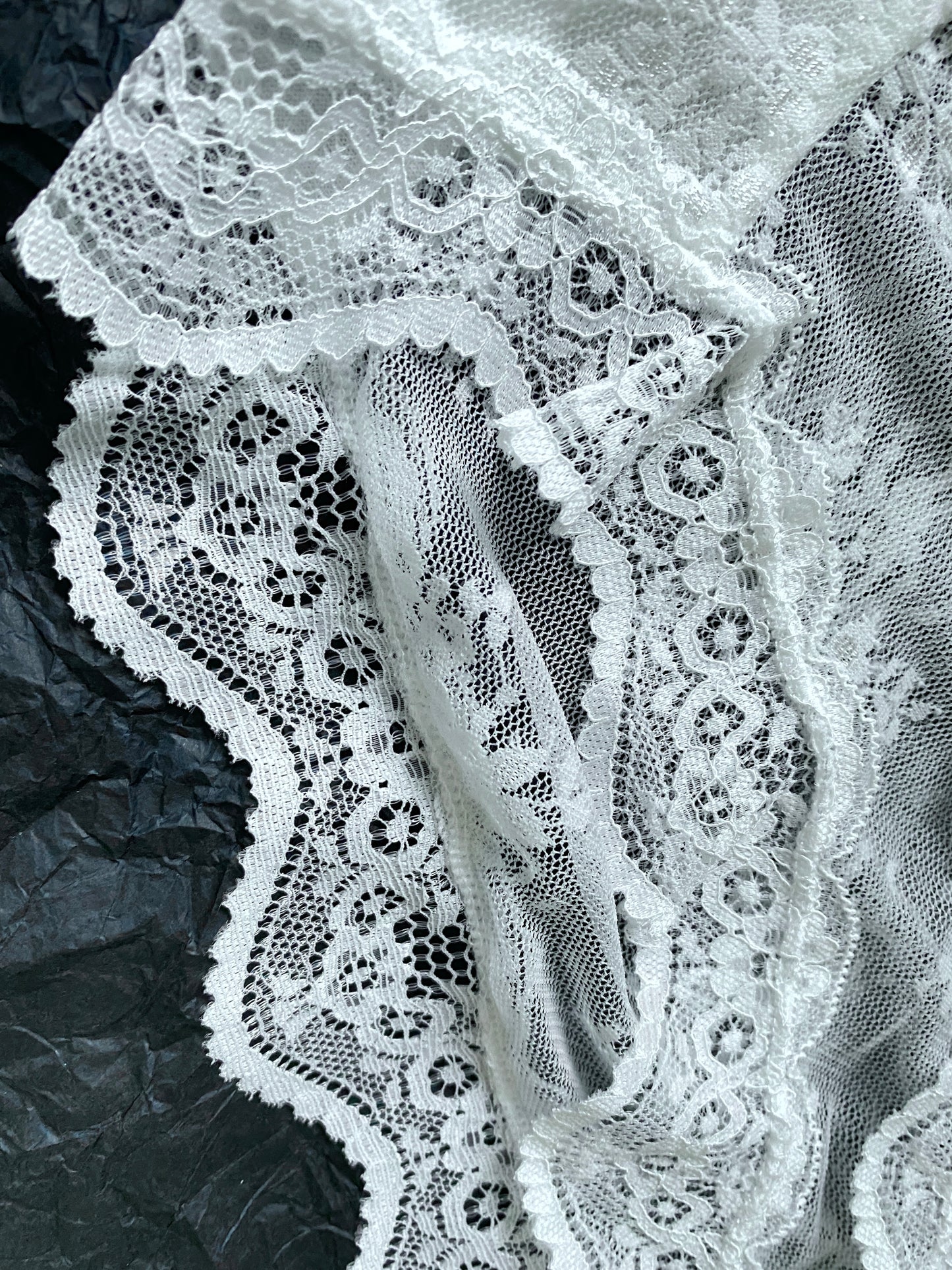 White Ultra-thin Lace Panty